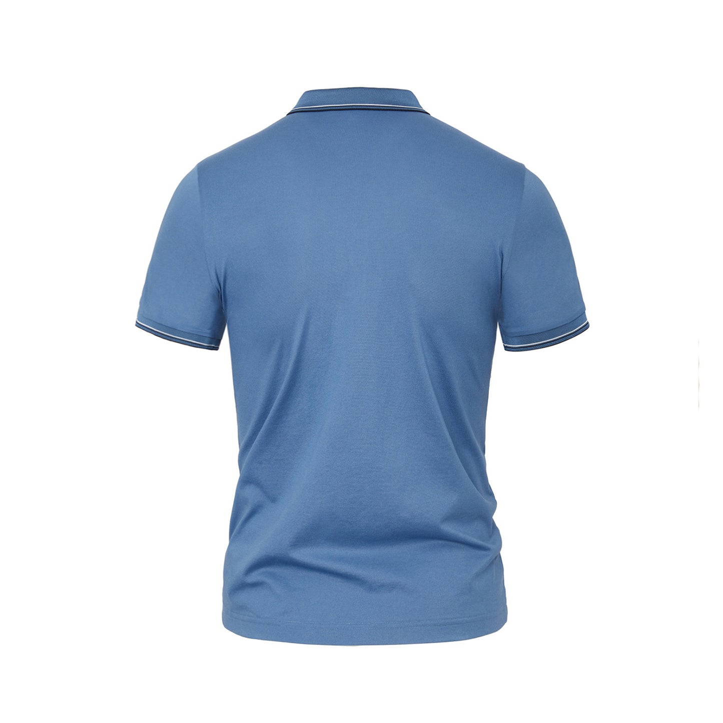 Cotton Silk Classic Short Sleeves Polo - oukumen