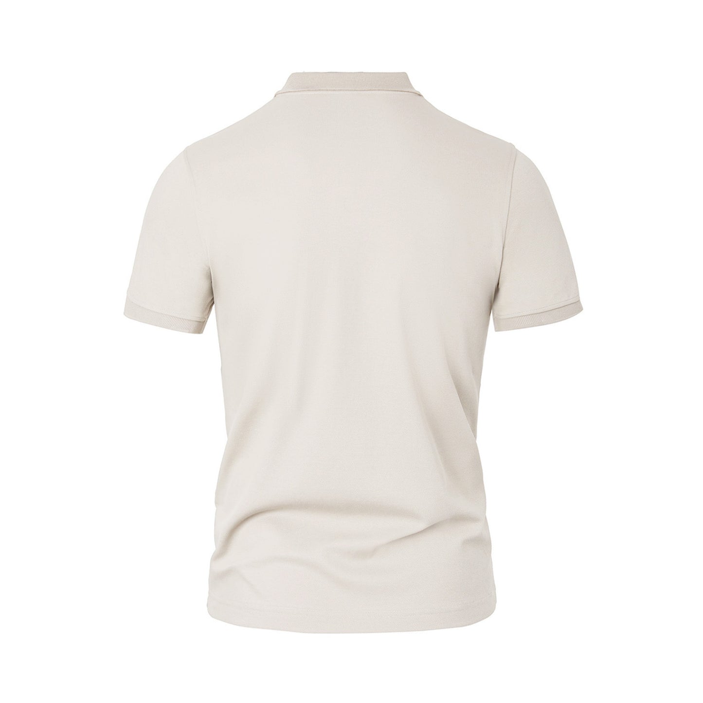 Cotton Linen Classic Fit Polo - oukumen
