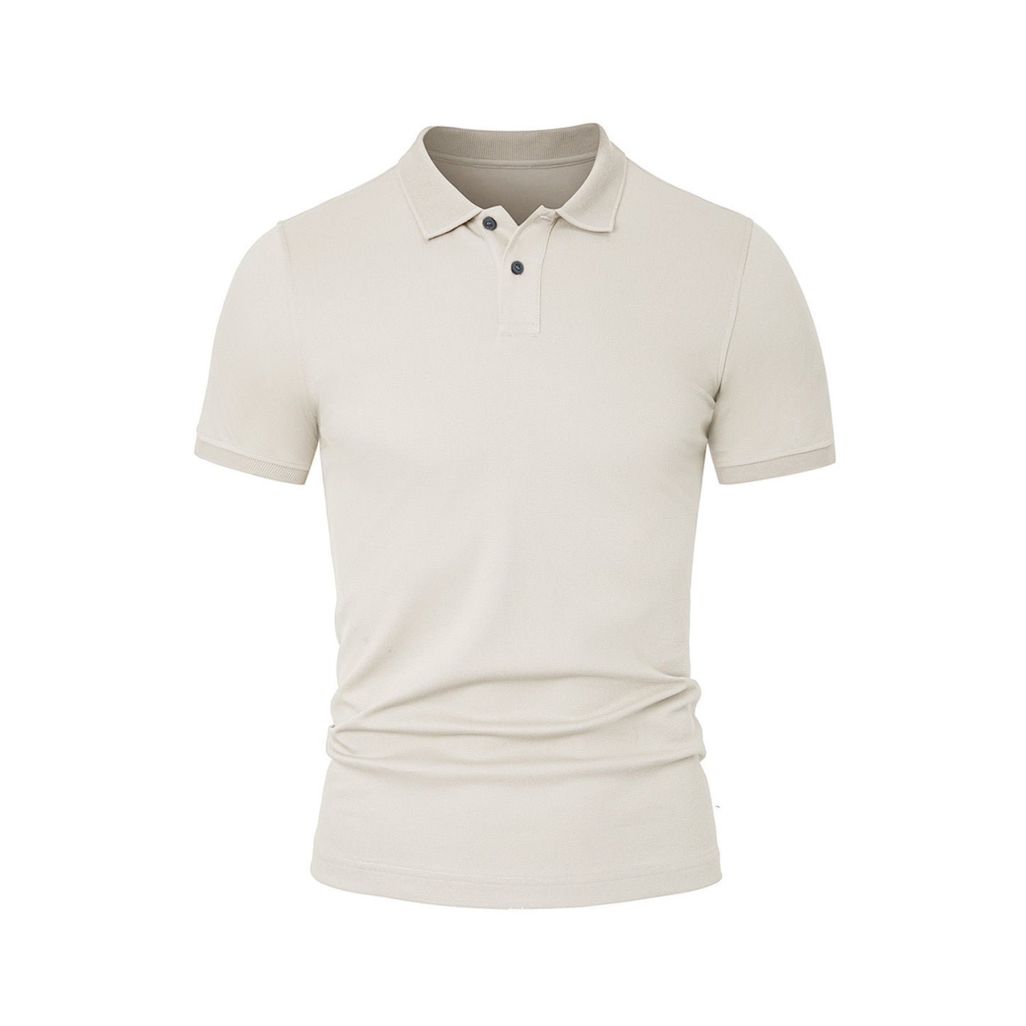 Cotton Linen Classic Fit Polo - oukumen