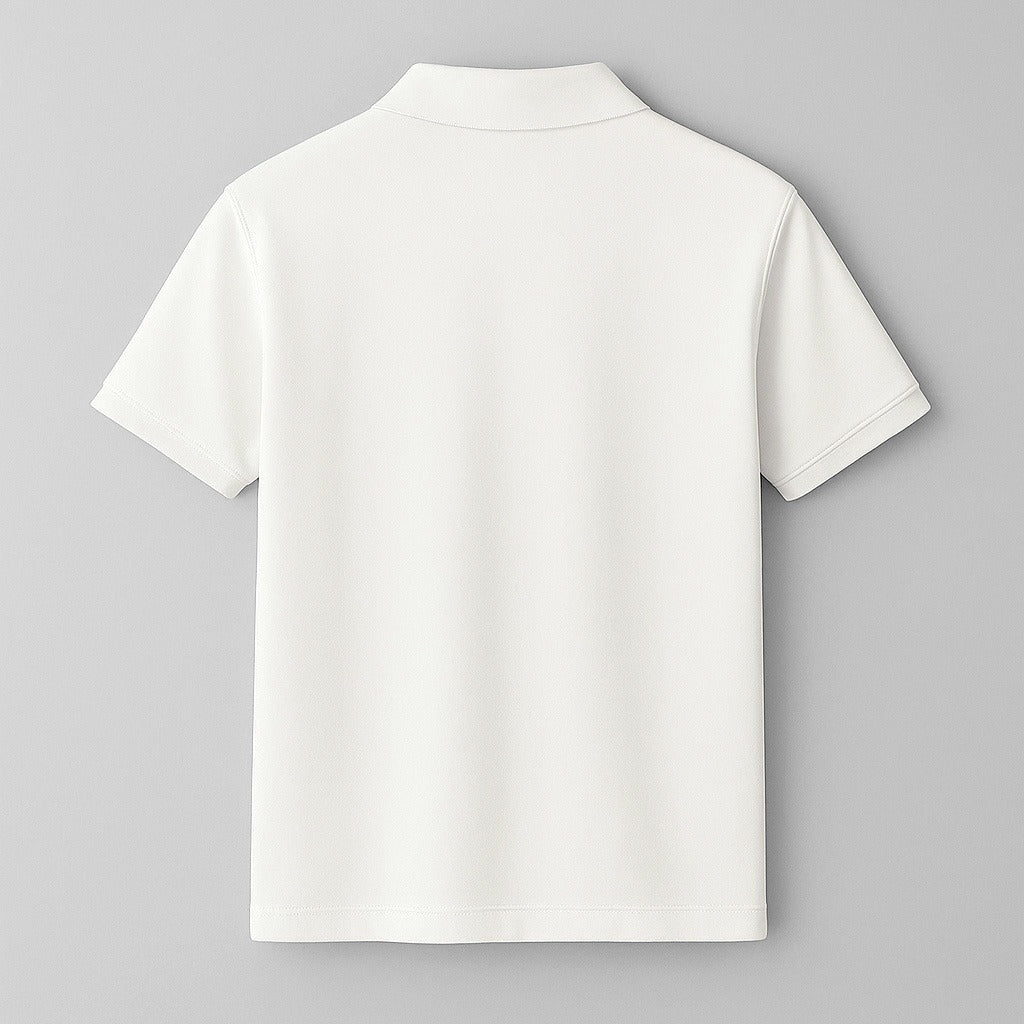 100% Cotton Short Sleeve Seagull Neck Polo - oukumen