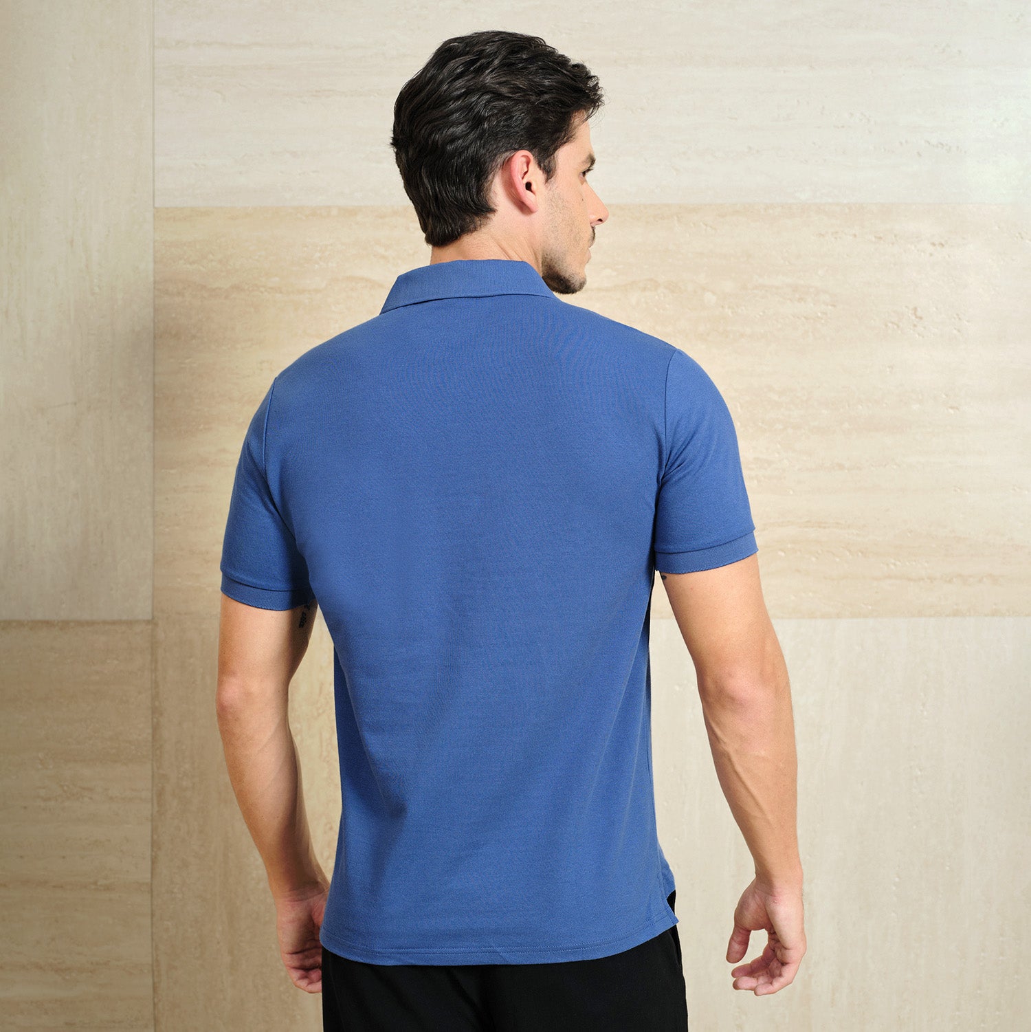 Floral Print Knit Polo Sweater - oukumen