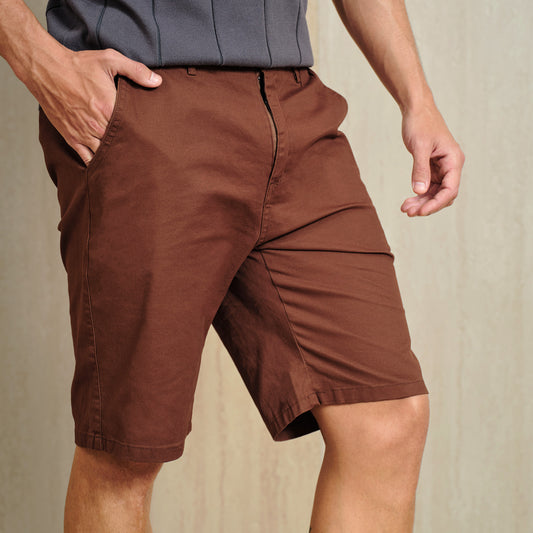 Solid Color Breathable Outdoor Shorts - oukumen