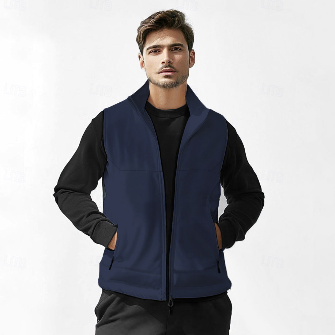 Sports Outdoor Waterproof Training Full-zip Vest - oukumen