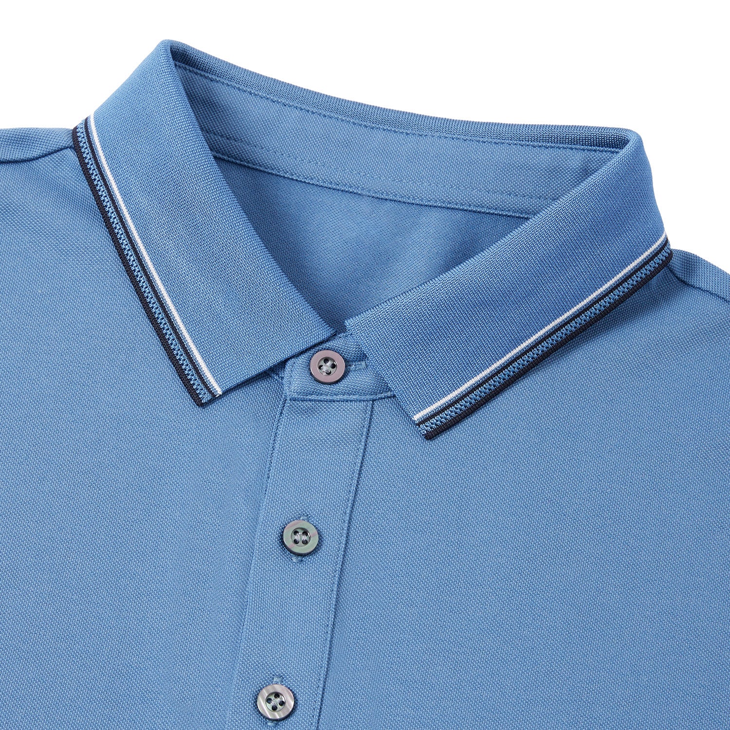 Cotton Silk Classic Short Sleeves Polo - oukumen