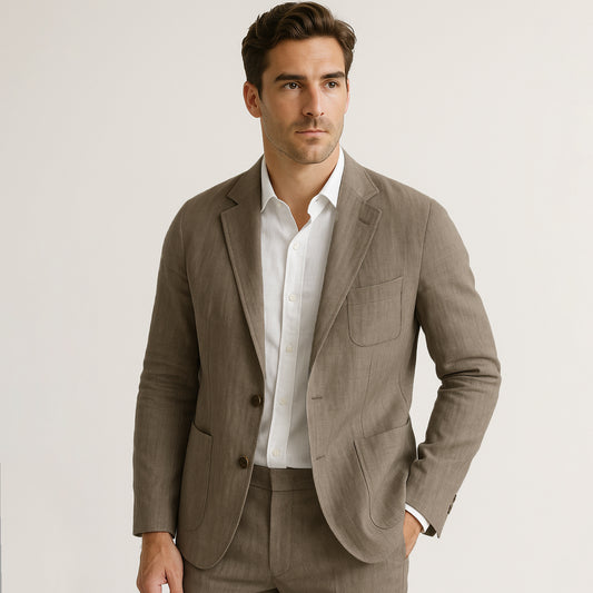 Classic 100% Linen Blazer