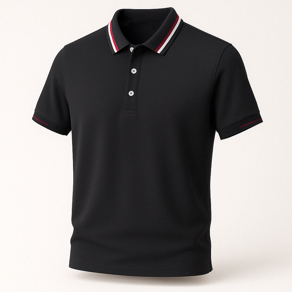 Luxury Mulberry Silk Blend Polo - oukumen