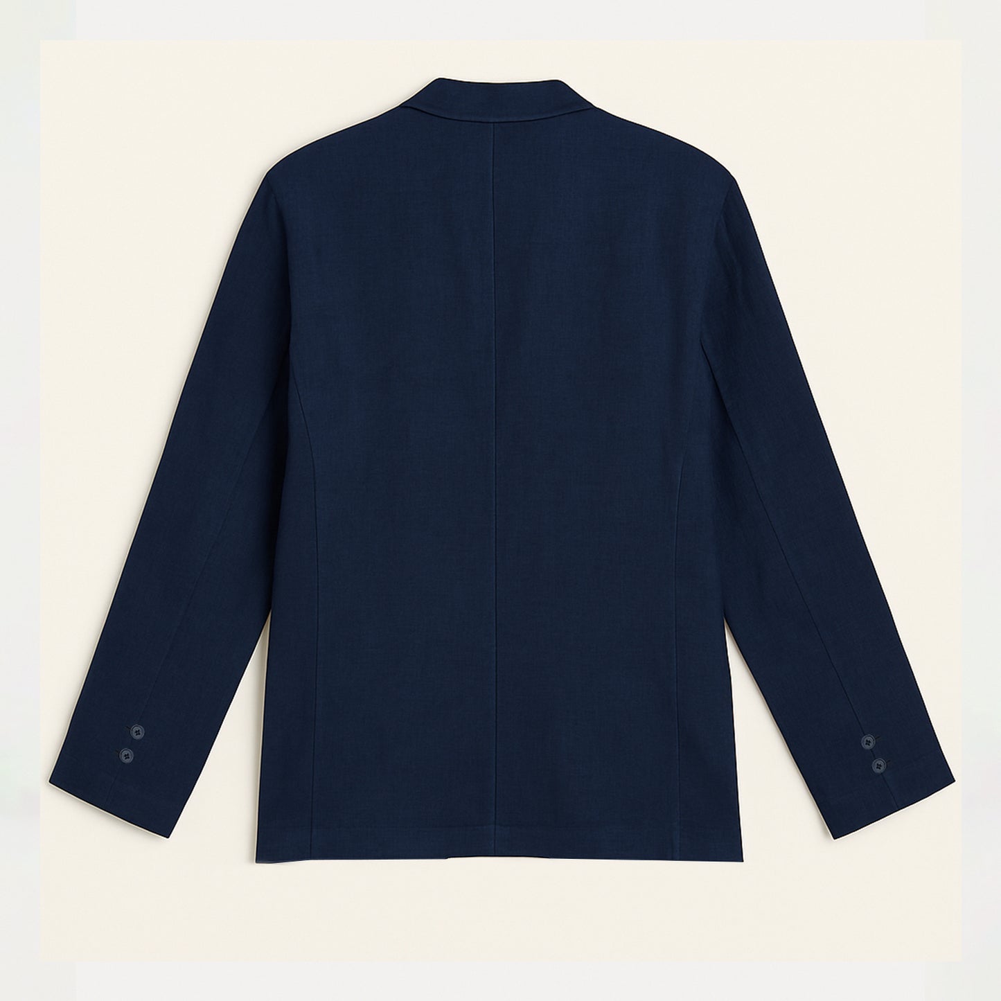 100% Linen Single Breasted Blazer Jacket
