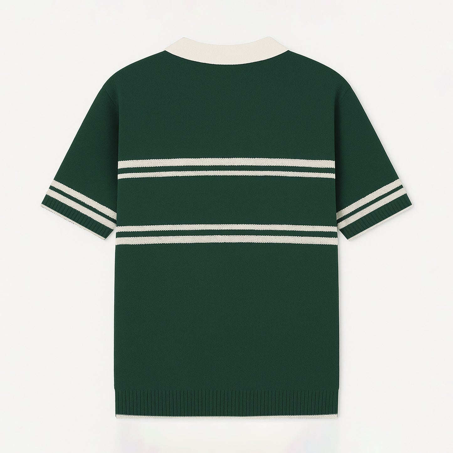 Business Casual Short Sleeve Colorblock Polo