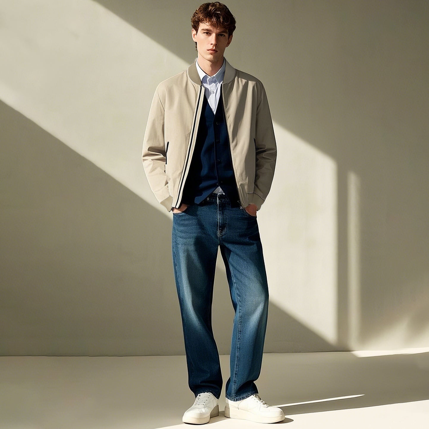 Lightweight Windproof Bomber Jacket - oukumen