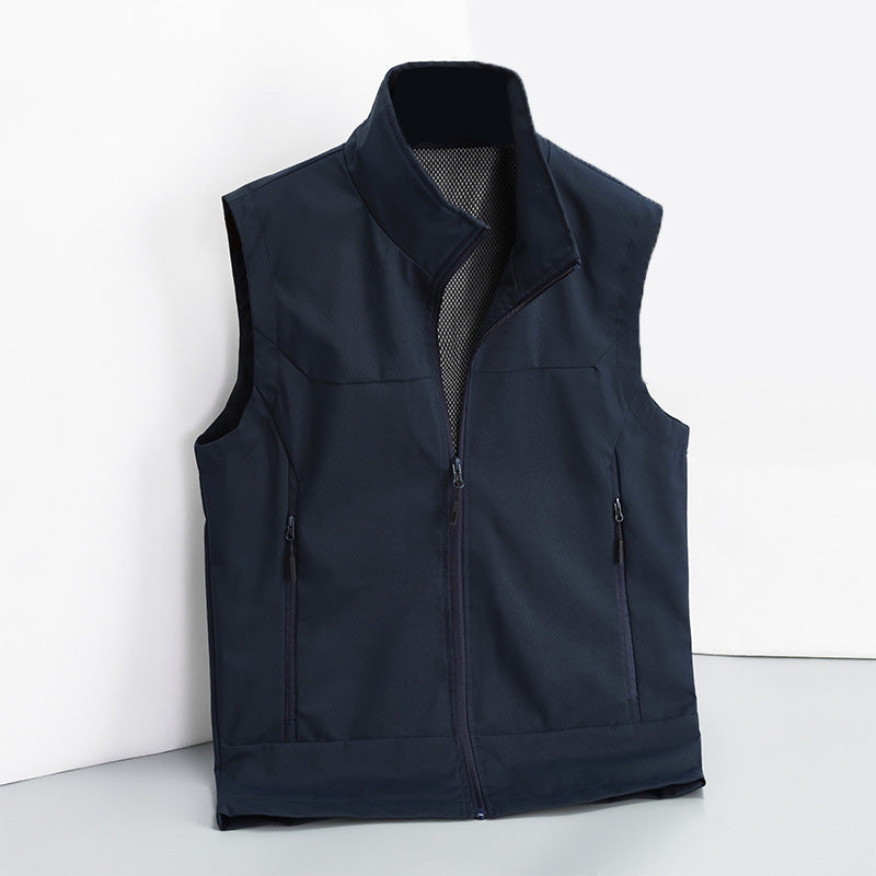Sports Outdoor Waterproof Training Full-zip Vest - oukumen