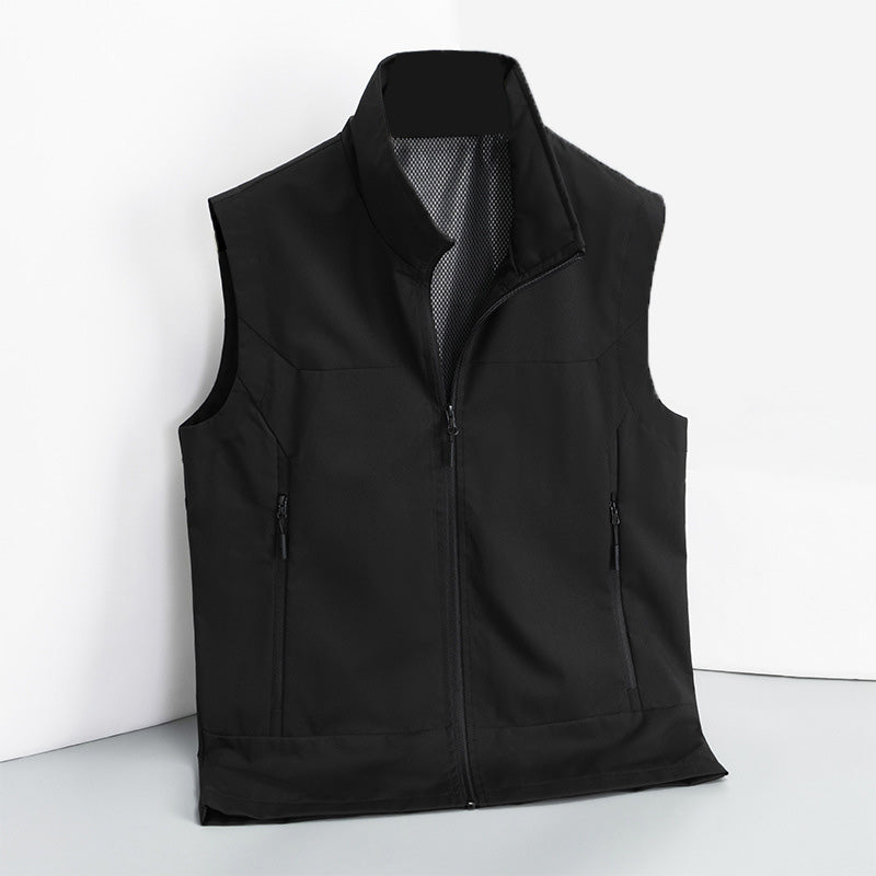 Sports Outdoor Waterproof Training Full-zip Vest - oukumen