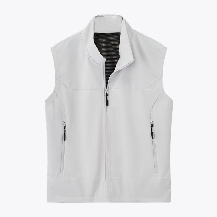 Sports Outdoor Waterproof Training Full-zip Vest - oukumen