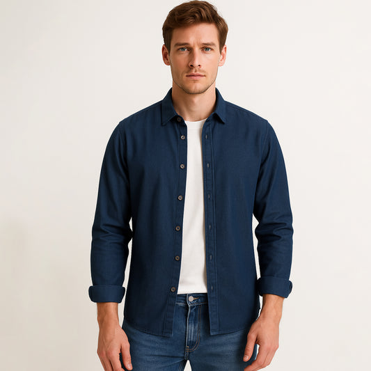 100% Linen Long Sleeve Shirt