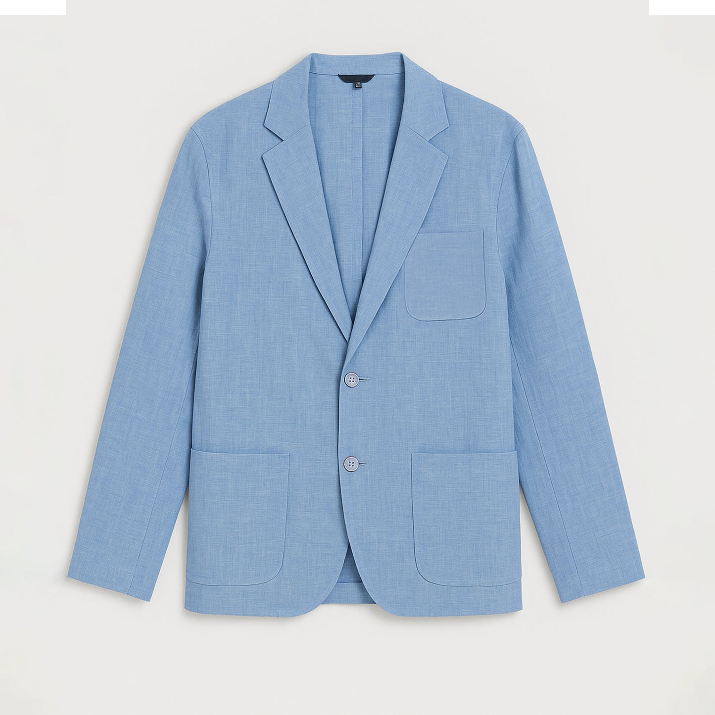100% Linen Single Breasted Blazer Jacket