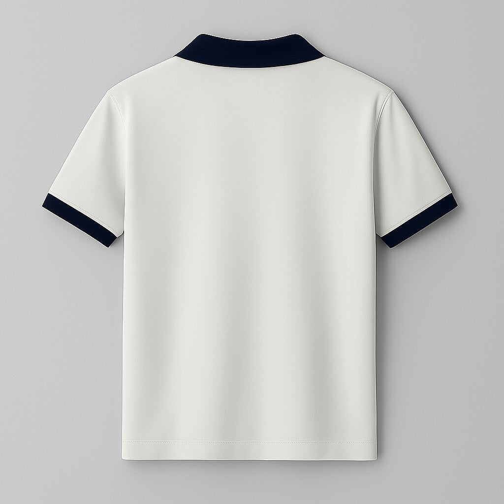 100% Cotton Colorblock Performance Polo - oukumen