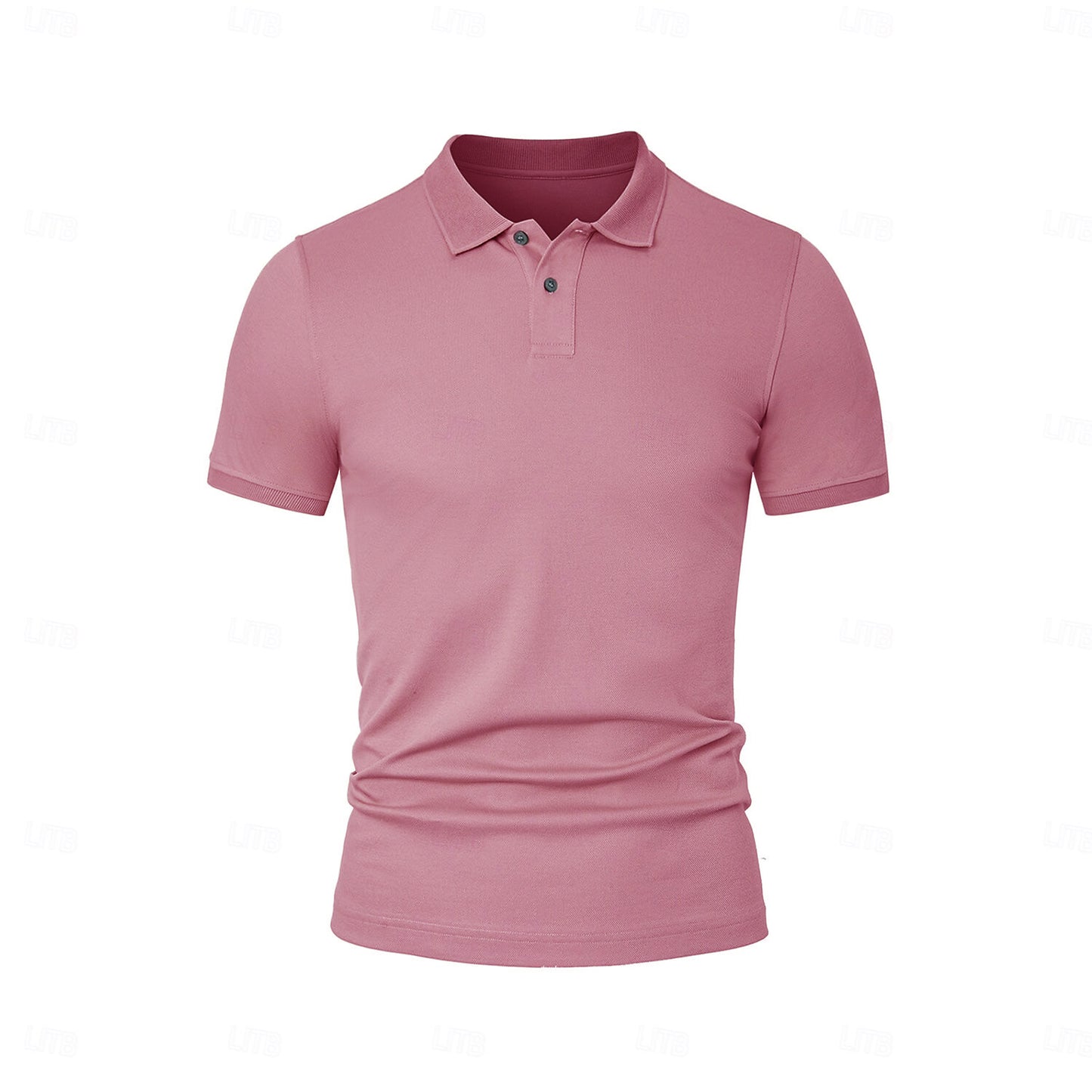 Cotton Linen Classic Fit Polo - oukumen