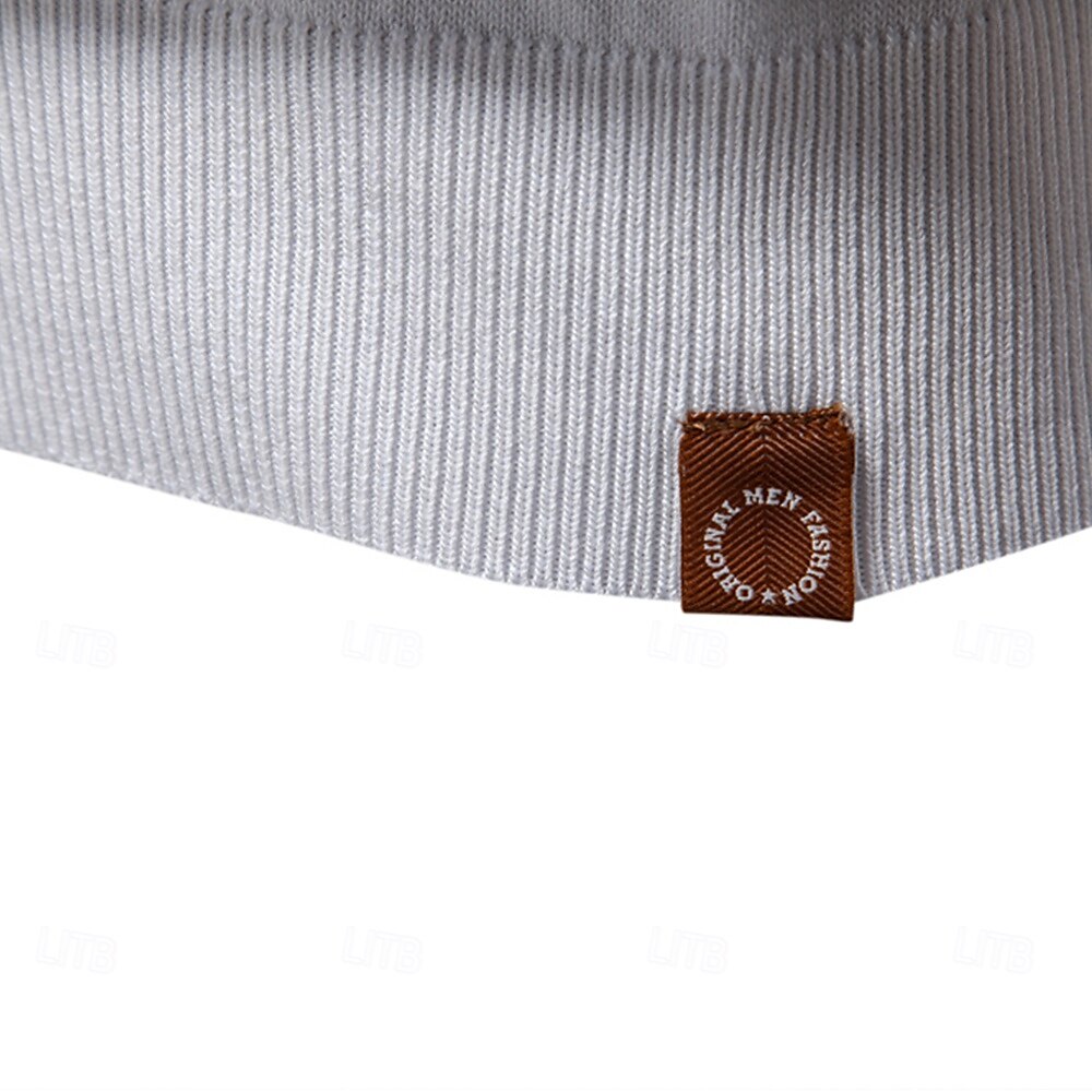 Quarter Zip Short Sleeve Polo - oukumen