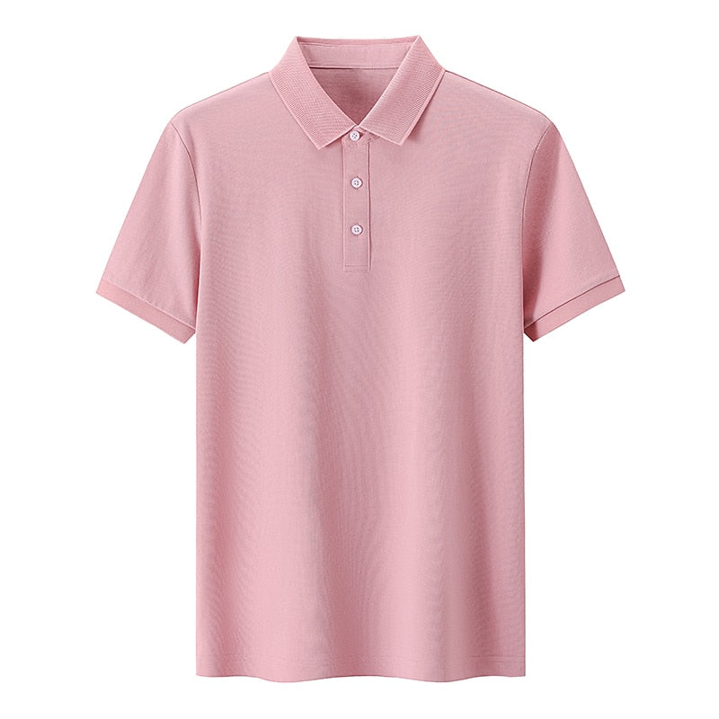 Short Sleeve Business Casual Polo - oukumen