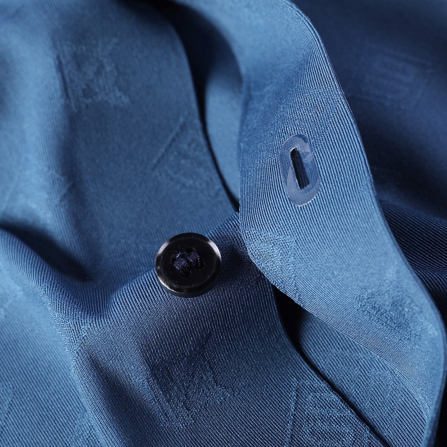 Textured Easy-Care Dress Shirt - oukumen