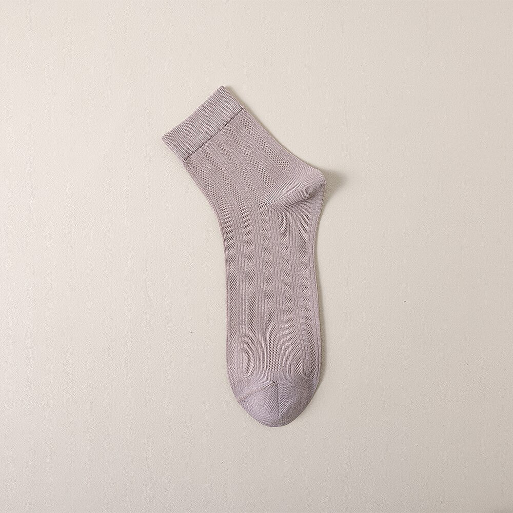 100% Cotton Classic Socks - oukumen