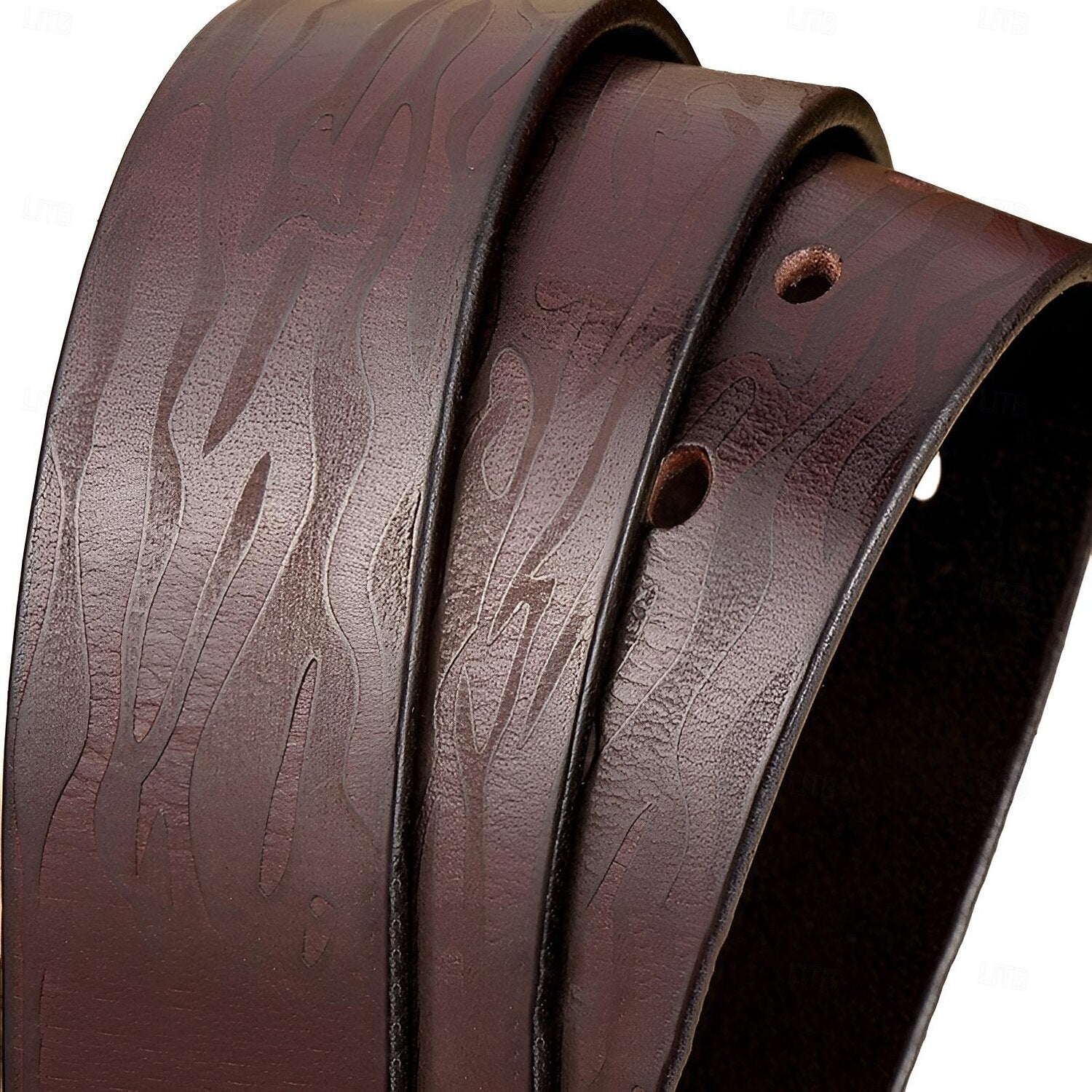 Men's Vintage Cowhide Leather Belt - oukumen