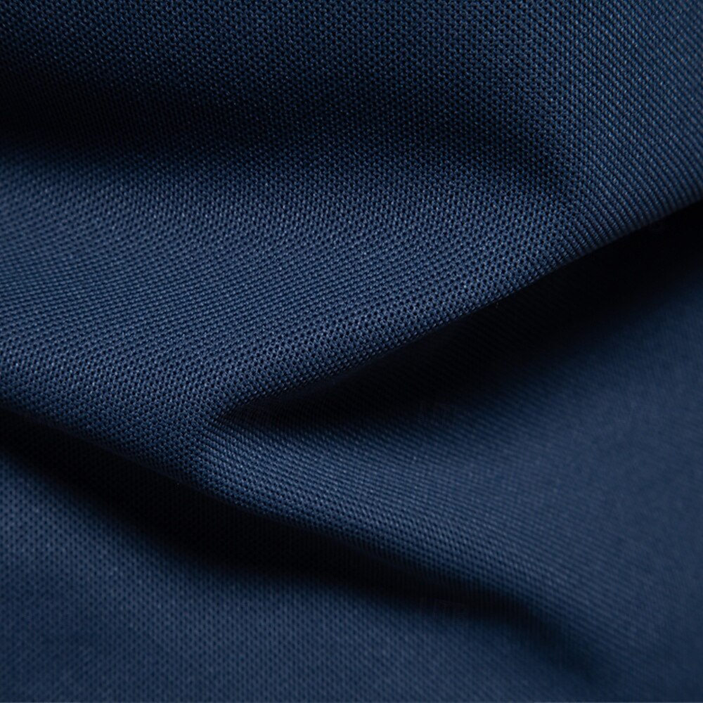 Contrast Panel Knit Polo - oukumen