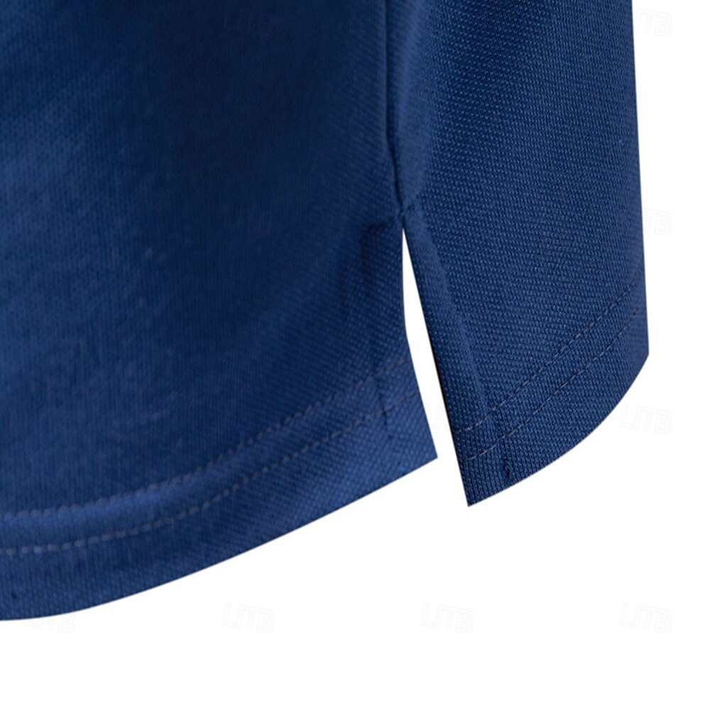 Floral Print Knit Polo Sweater - oukumen