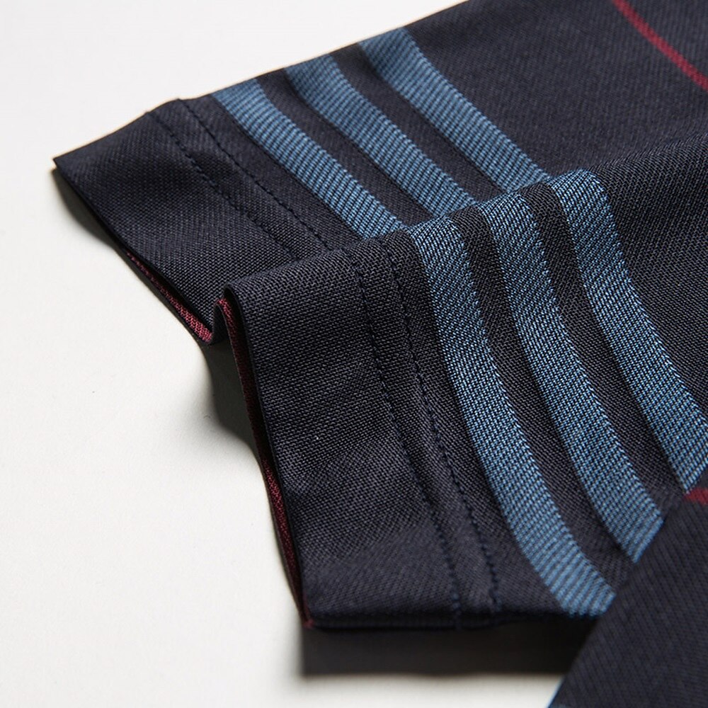 Luxury Acetate Silk Blend Polo Shirt - oukumen