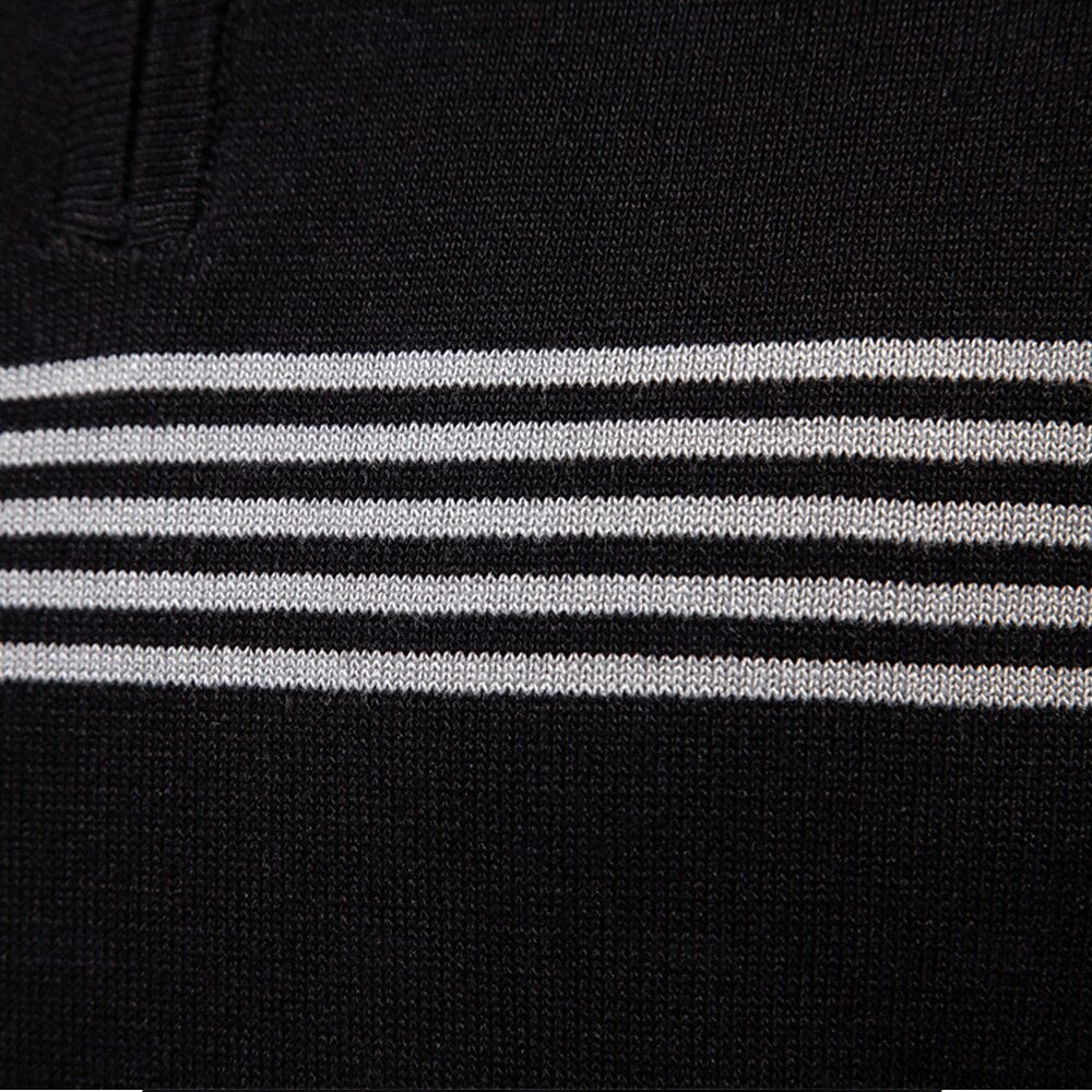 Quarter Zip Short Sleeve Polo - oukumen
