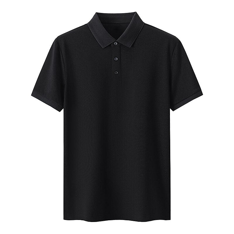 Short Sleeve Business Casual Polo - oukumen