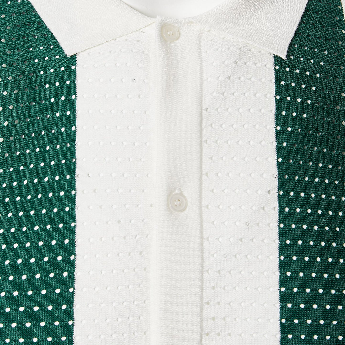 Open Collar Knitted Polo Shirts - oukumen