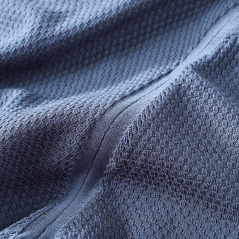 TENCEL™ Lyocell Silk Blend Luxe Knit Tee - oukumen