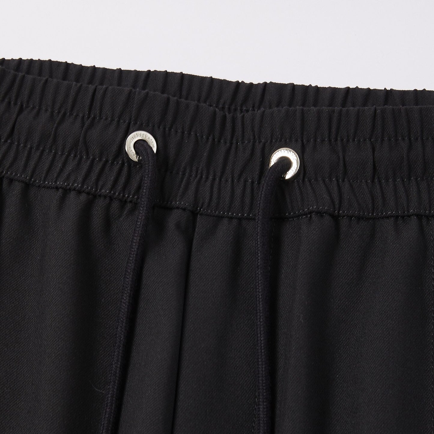 Stretch Drawstring Pants - oukumen