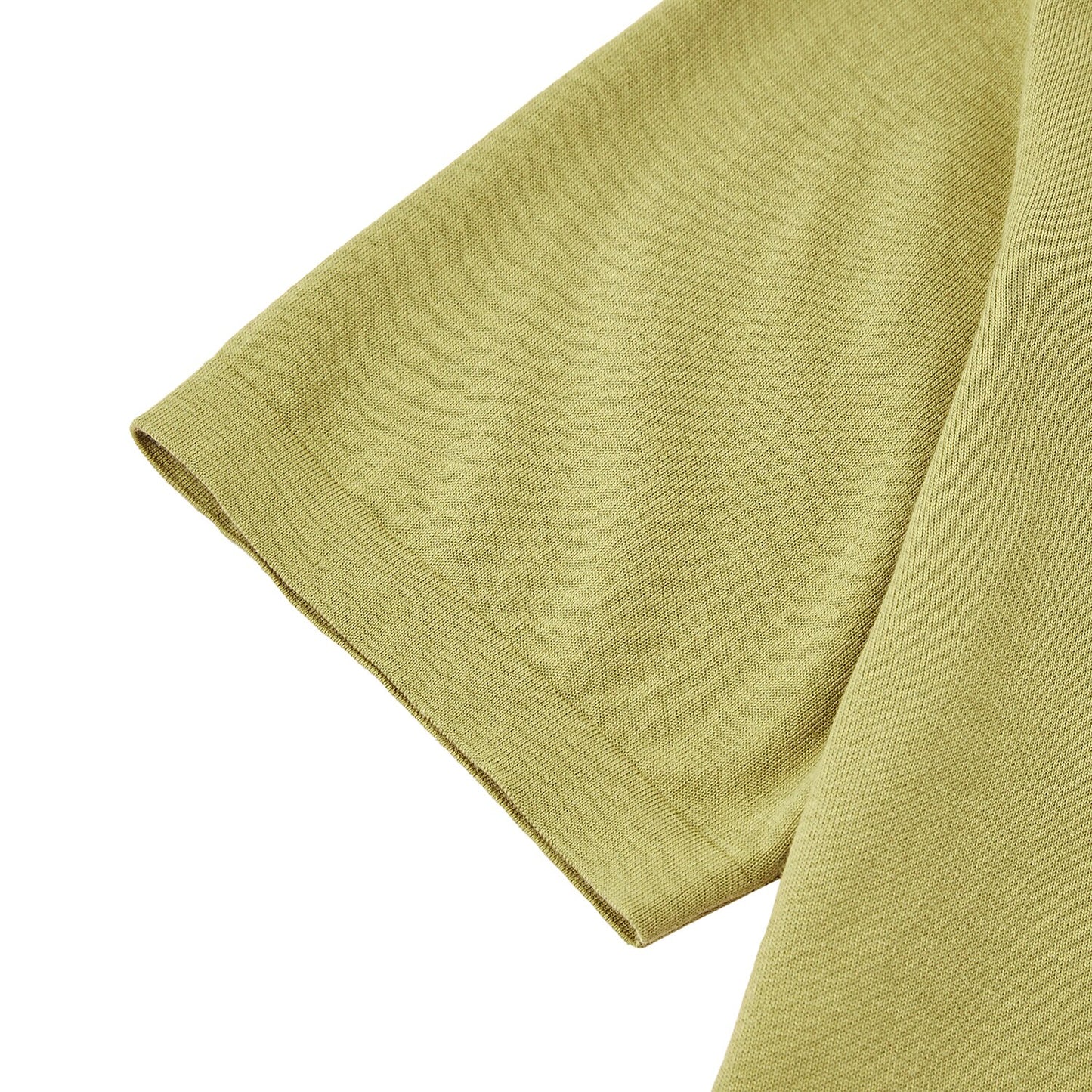 Linen silk Polo Knit Sweater - oukumen