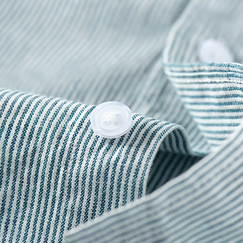 100% Cotton Premium Long Sleeve Oxford Shirt - oukumen