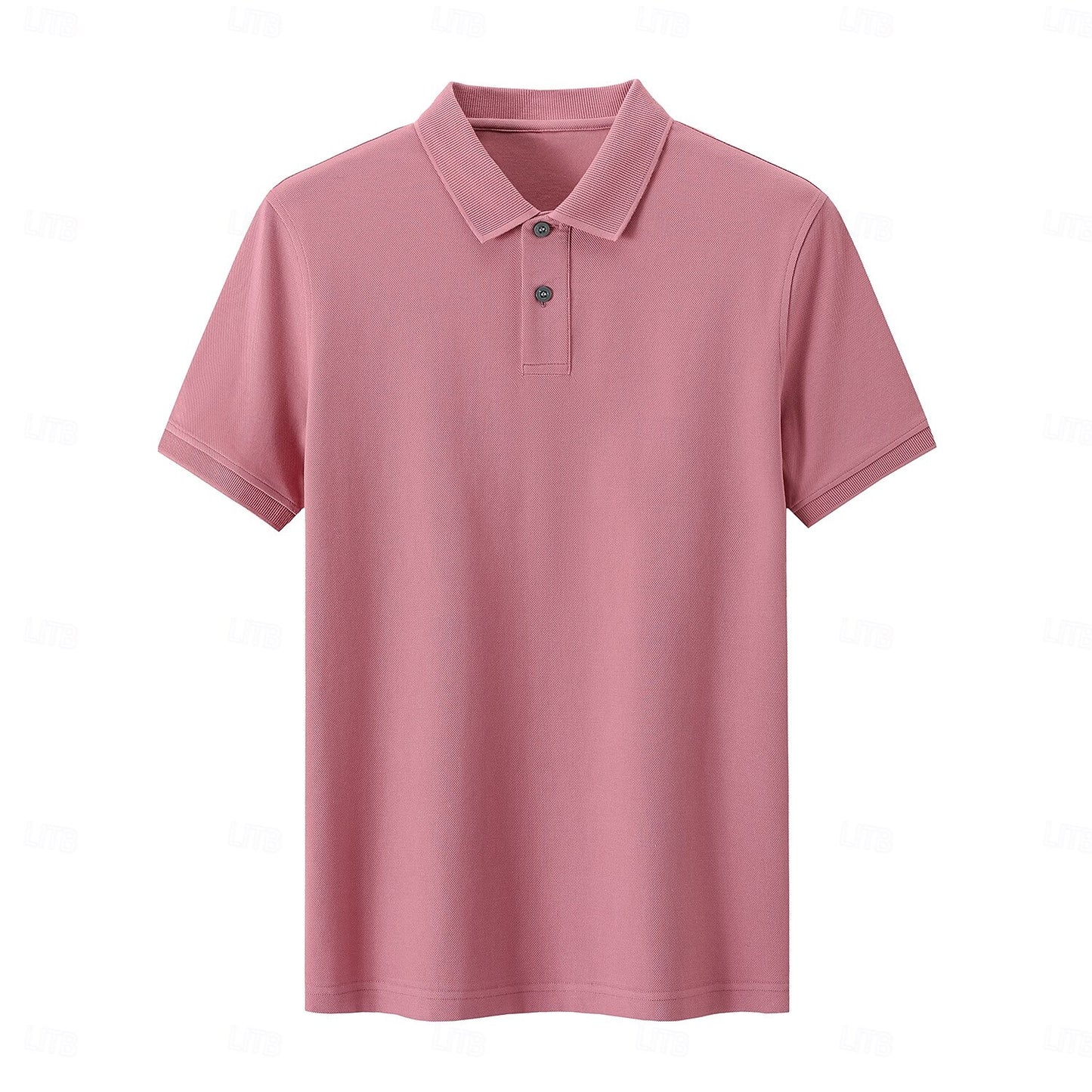 Cotton Linen Classic Fit Polo - oukumen