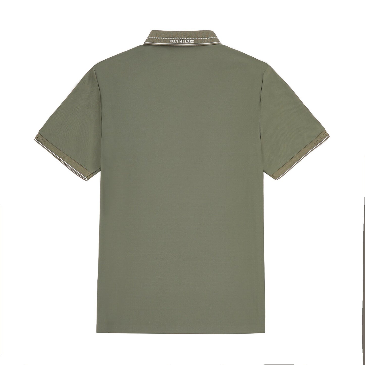 Lightweight Knit Polo Sweater - oukumen