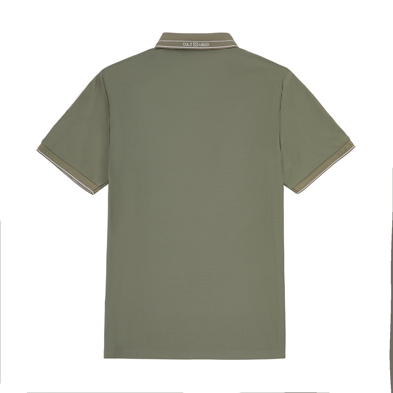 Lightweight Knit Polo Sweater - oukumen