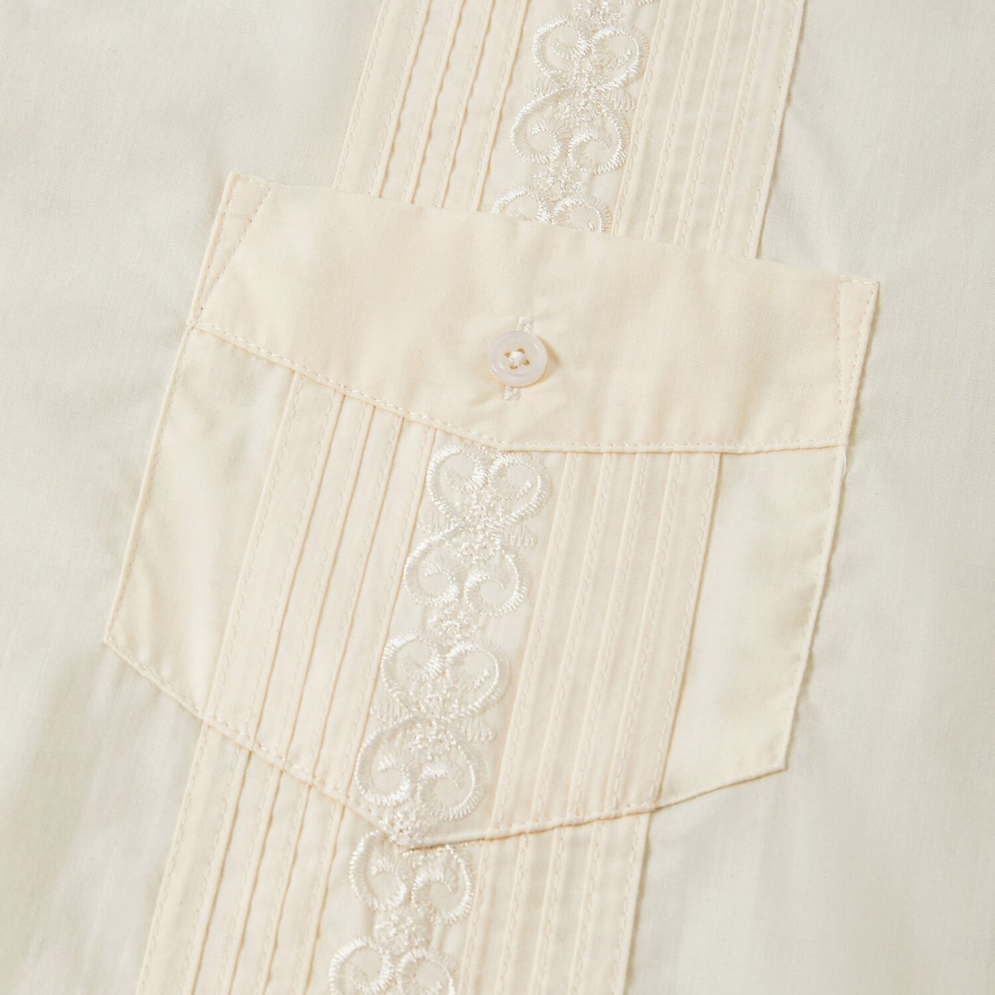 Classic Guayabera Cotton Shirt - oukumen