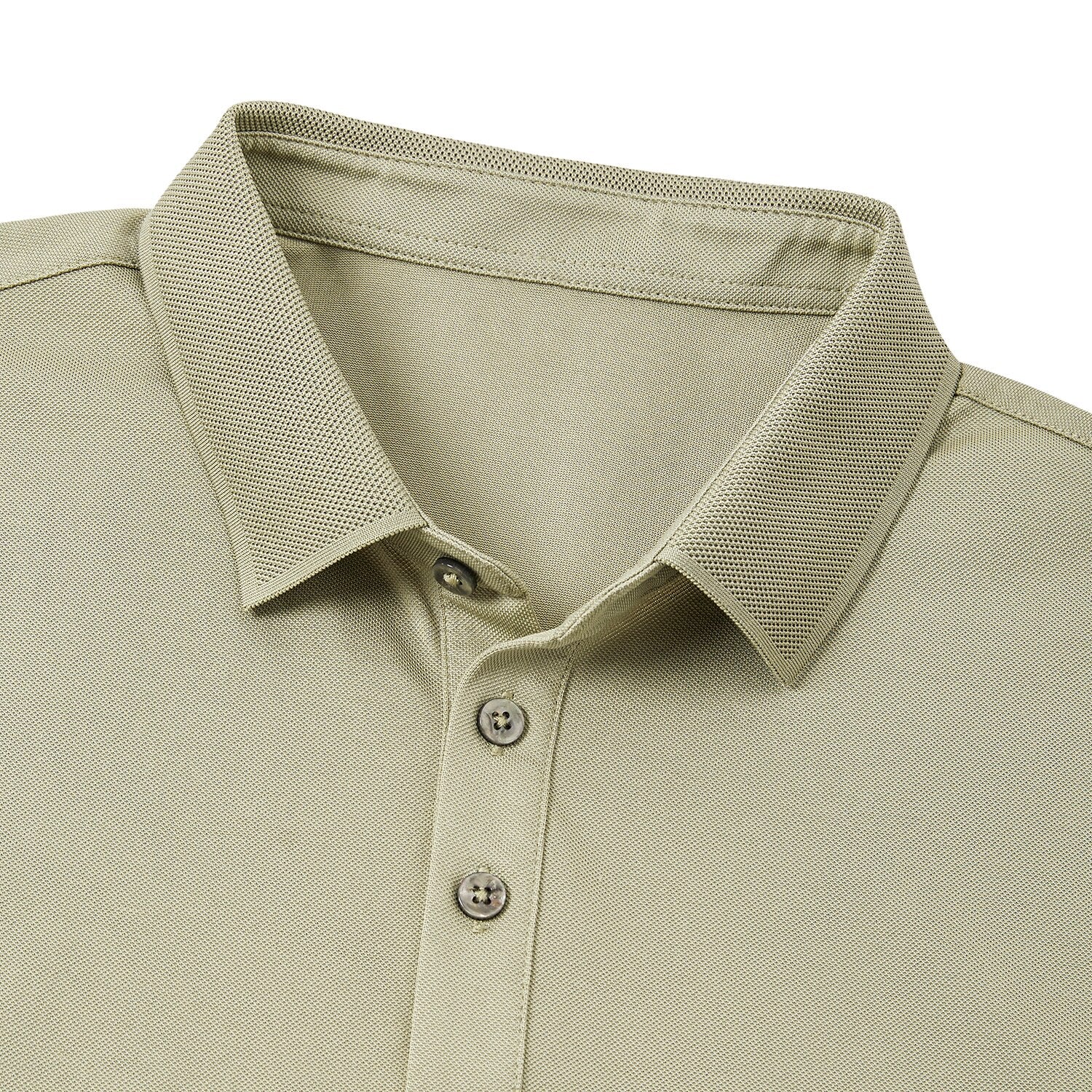 Cotton Silk Timeless Solid Color Polo - oukumen