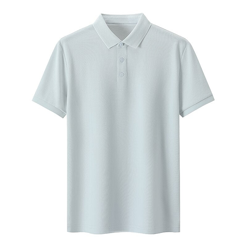 Short Sleeve Business Casual Polo - oukumen