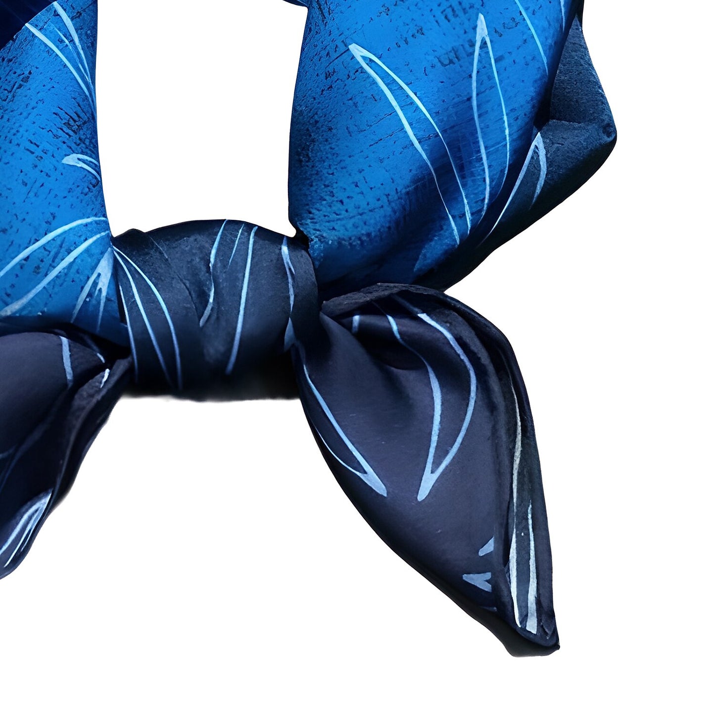 100% Silk Polka Dots Square Scarf - oukumen
