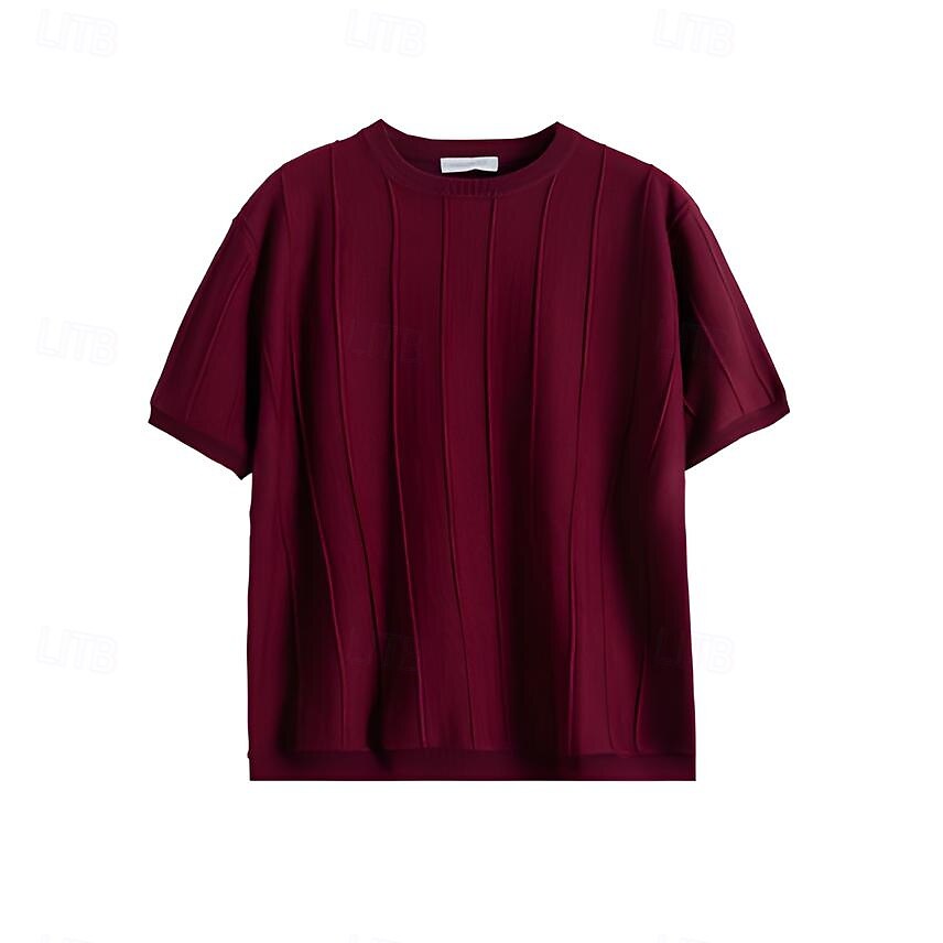 Vertical Stripes T Shirt - oukumen