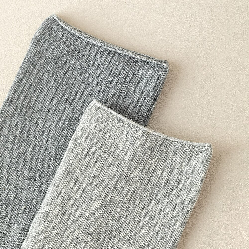 100% Cotton Crew Socks - oukumen