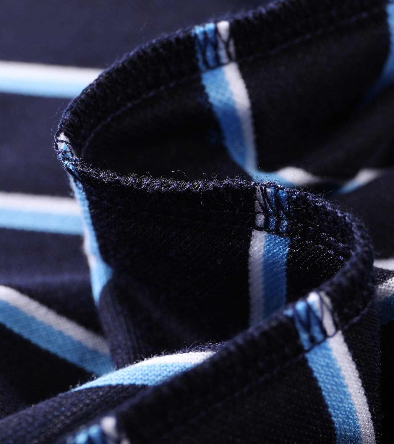 Striped Silk Polo Shirt - oukumen