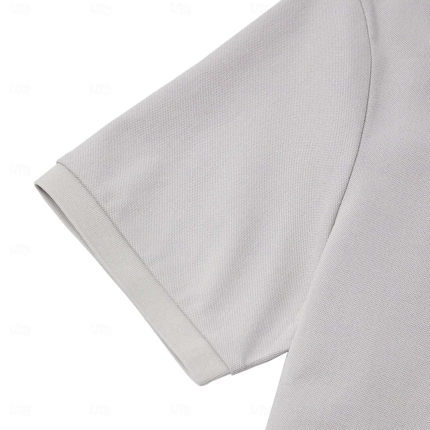 Modern Colorblock Knit Polo Shirt - oukumen