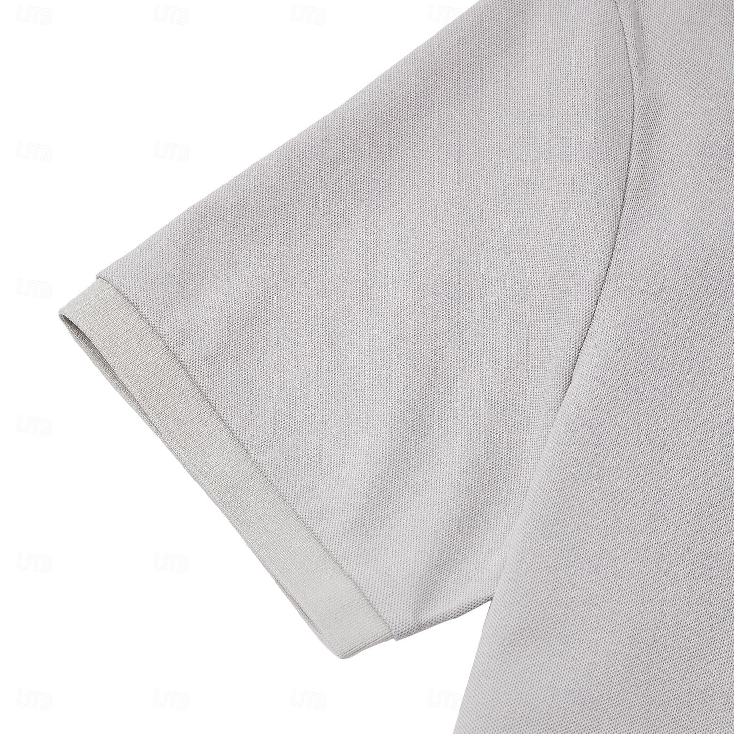 Modern Colorblock Knit Polo Shirt - oukumen