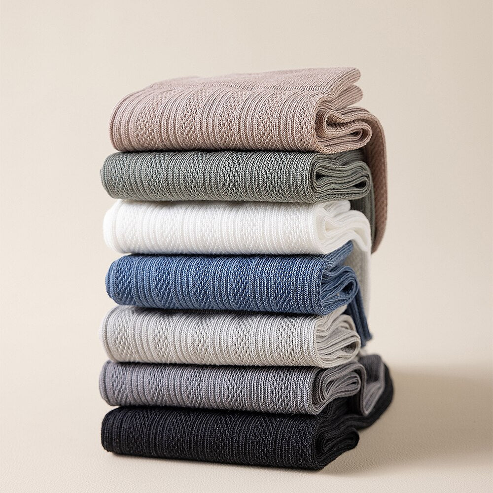 100% Cotton Classic Socks - oukumen