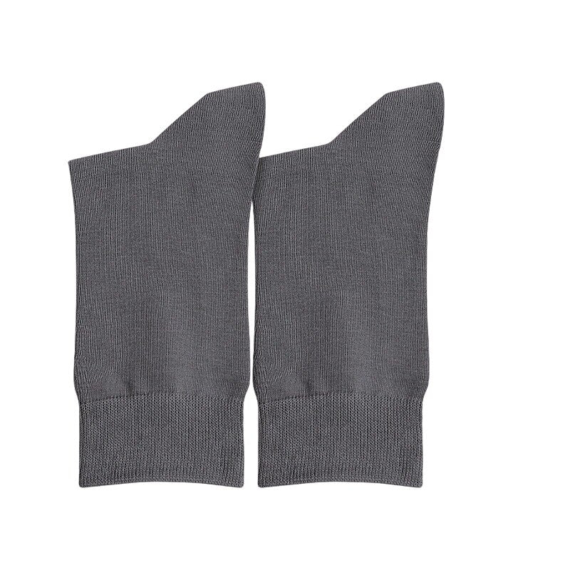 100% Cotton Knit Crew Socks - oukumen