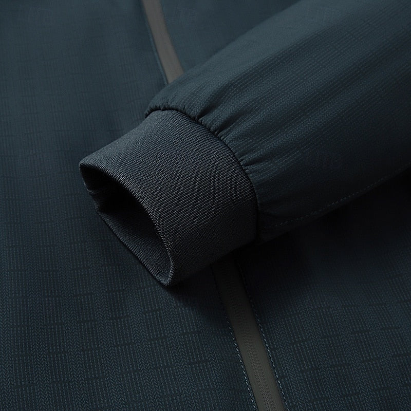 Executive Lightweight Zip-Up Jacket - oukumen
